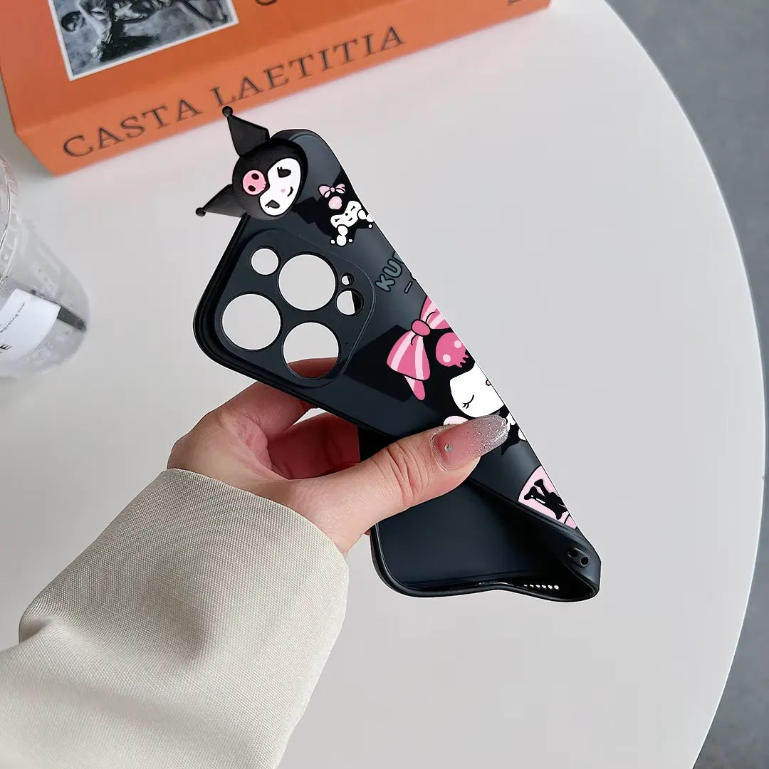 Magic Kuromi Silicon Case (For iPhones)