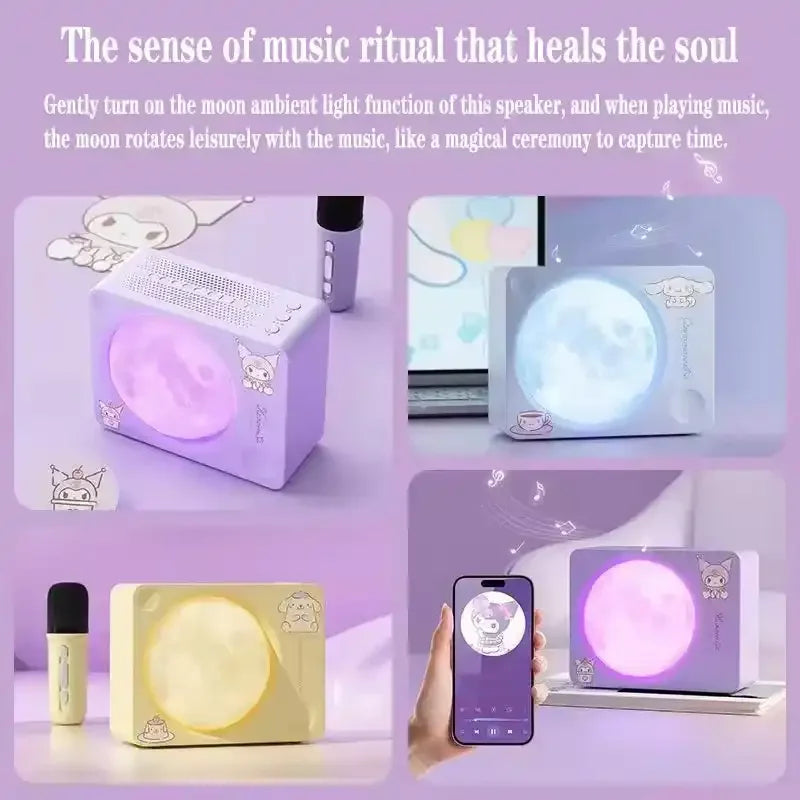 Sanliou Karaoke Moon Lamp Speaker