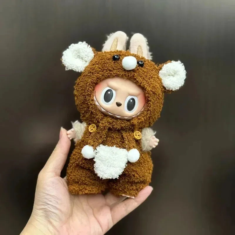 Costume d'animal en peluche Labubu fait main 