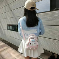 Kawaii Carryall Mini Plush Bucket Bag