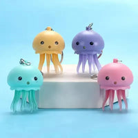 Glowing Jellyfish Keychain