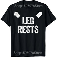 Leg Rests Funny Adult Humor T-shirts - Bear Hugs