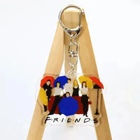 Nostalgic Friends TV Show Keychains