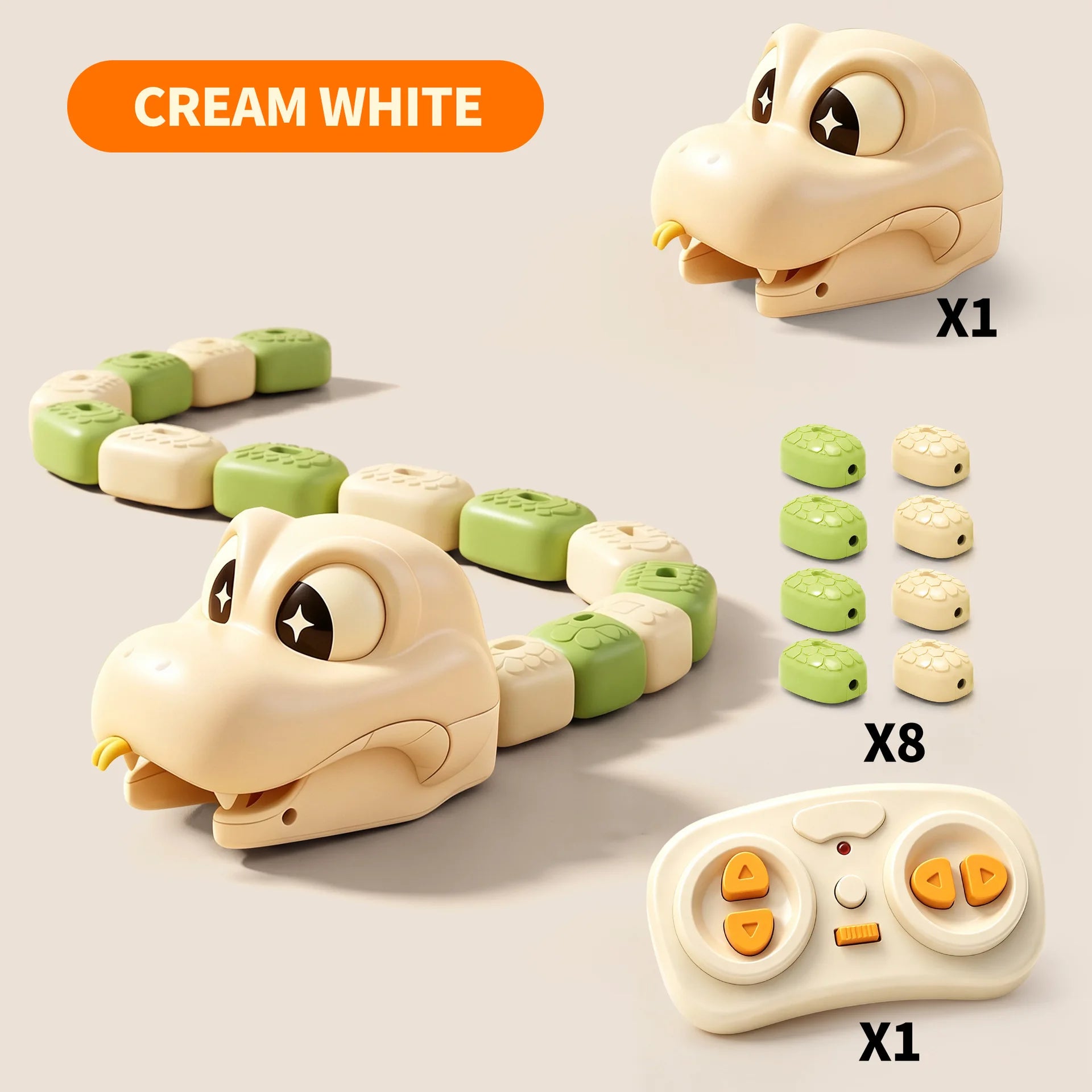 Remote Control Greedy Snake Magnetic Toy Duel Parent Child Interactive Battle Magnetic Swallowing Snake Remote Control Car - Bear Hugs