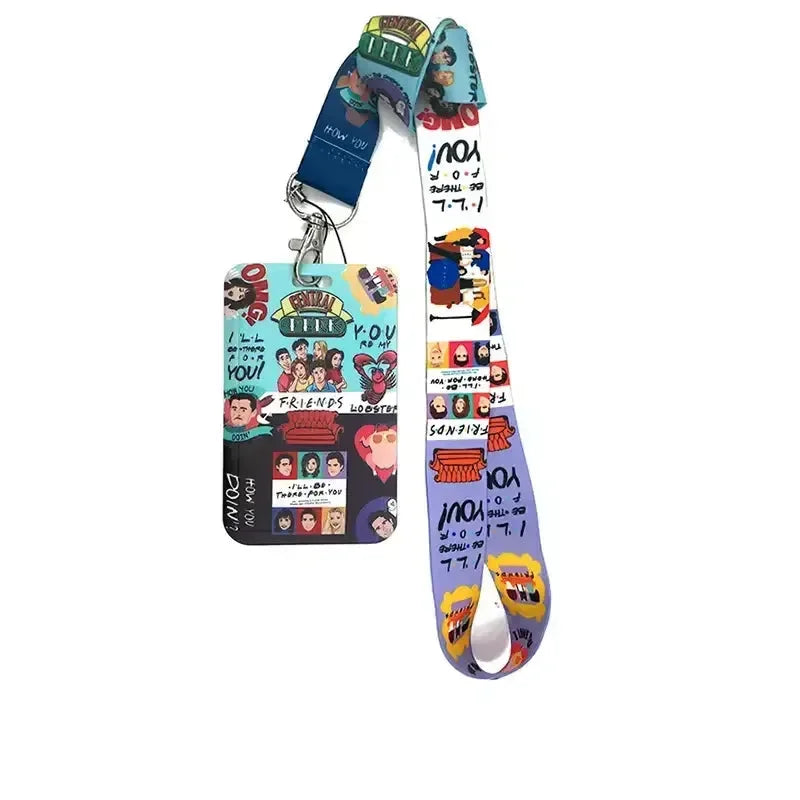 Porte-cartes porte-clés de la série télévisée Friends 