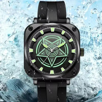 DOM Cosmic Glow Square Watch
