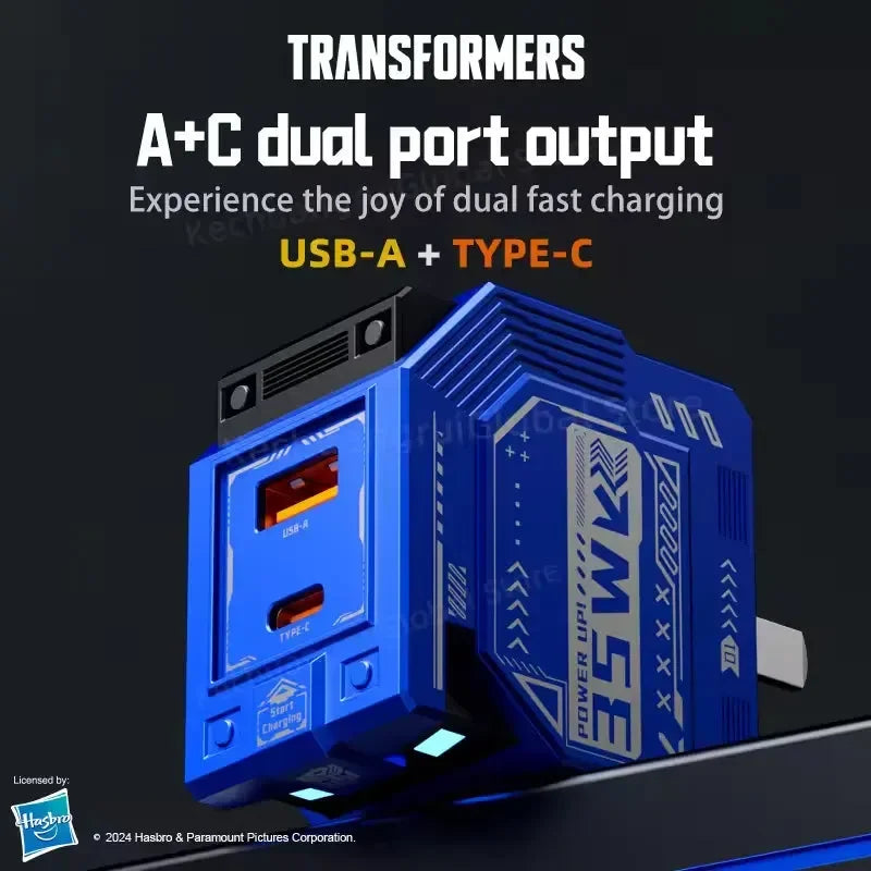 Trans4-ormers 35W GaN Samsung Charger