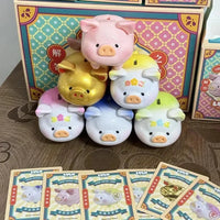 Lulu The Piggy Lucky Fortune Piggy Series - Bear Hugs