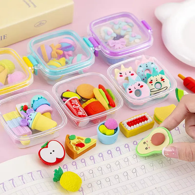 Lunchbox Surprises Eraser Set