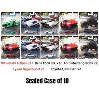 Hot Wheels Fast & Furious 25th Anniversary HNW46-N Series