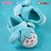 Moeyu Miku Plush Slippers Cosplay Costume Shoes Men Women Winter Warm Cartoon Home Cotton Slipper Original - Bear Hugs