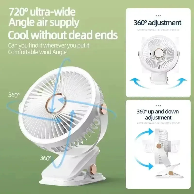 Breeze Buddy Clip-on Fan
