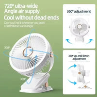 Breeze Buddy Clip-on Fan