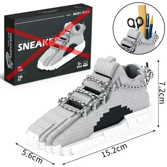 Streetwear HypeSneaker 3D Micro Building Blocks