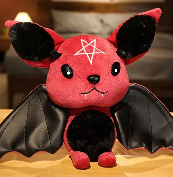 Cute and Creepy Demon Bat Plush Toy (30 cm)