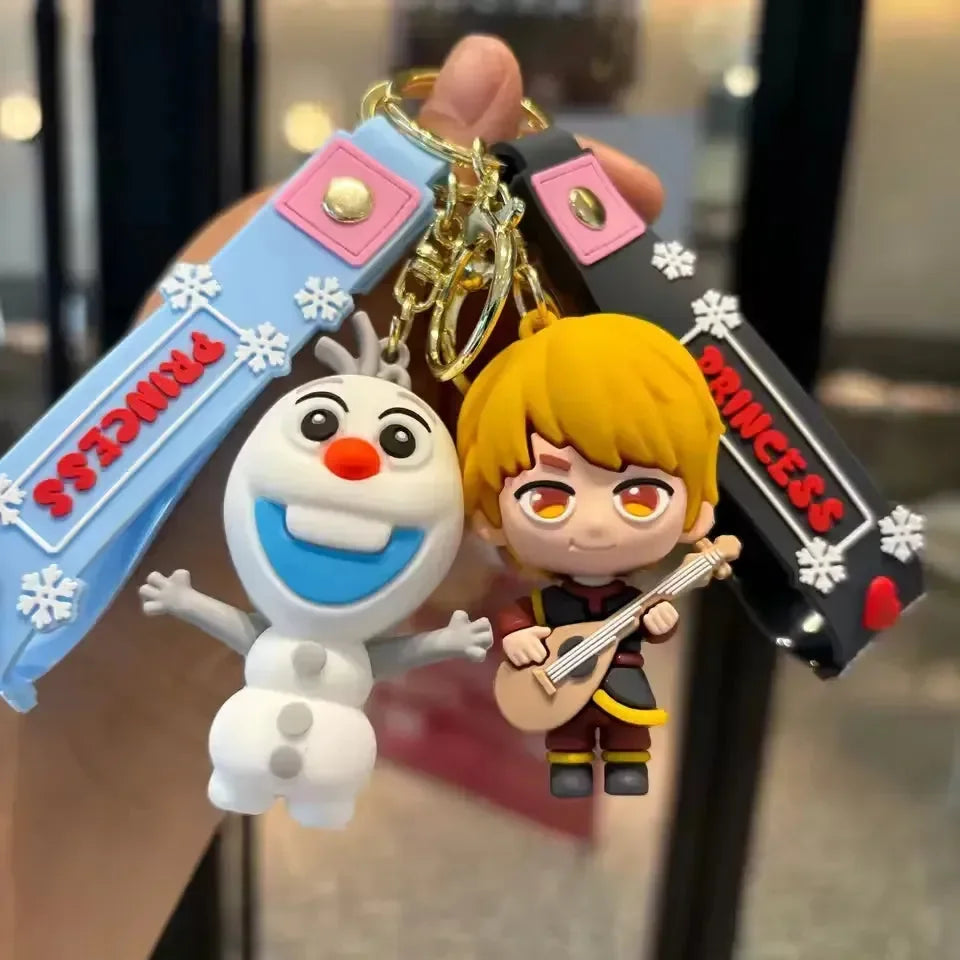 Frozen Princess Crew 3D Keychain