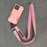 Long Strap Defender Phone Case (For iPhones)