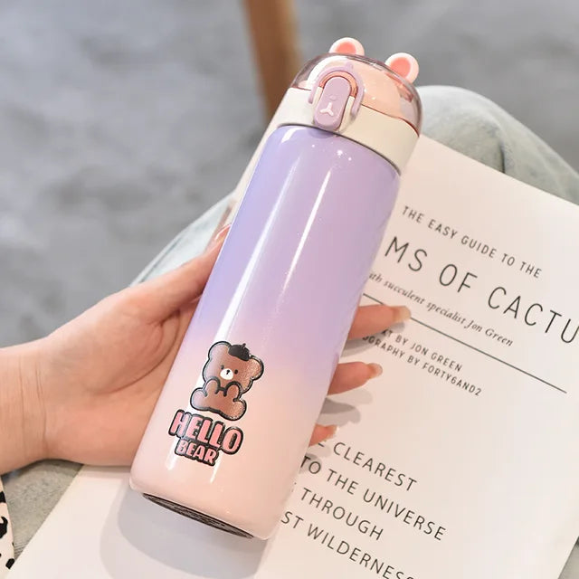 Hello Bear Kids Insulated Bottle (440 ml)