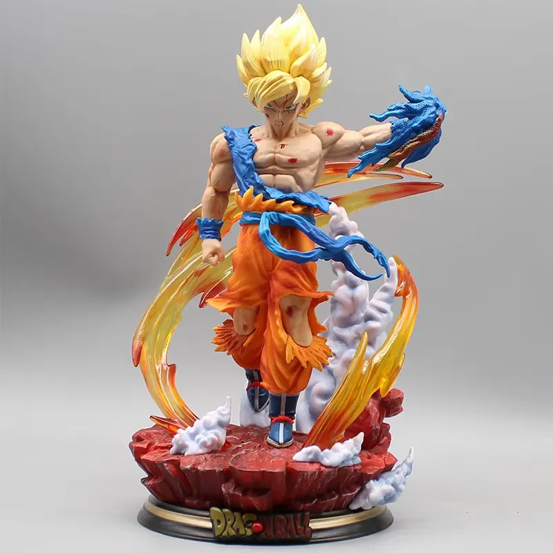 Dragon Ball Z Super Saiyan Son Goku Action Figurine (27 cm)