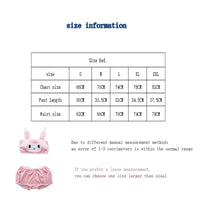 Fuzzy Kawaii Lingerie Set - Bear Hugs