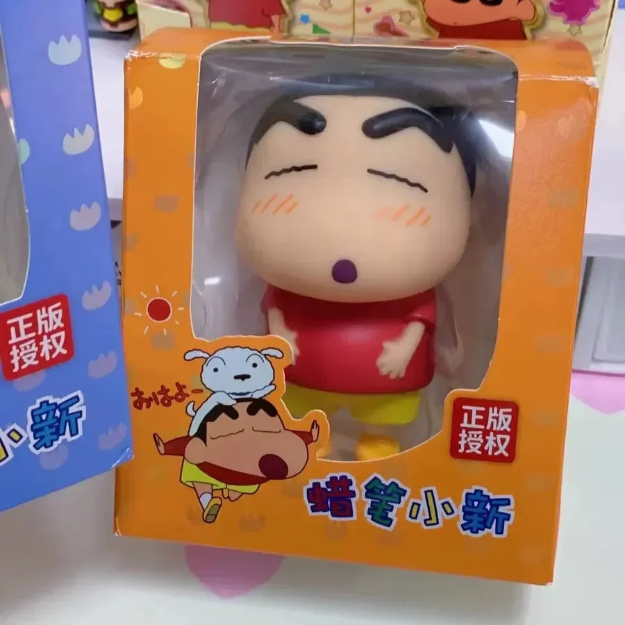 Squishy Shinchan & Shiro Night Lamp