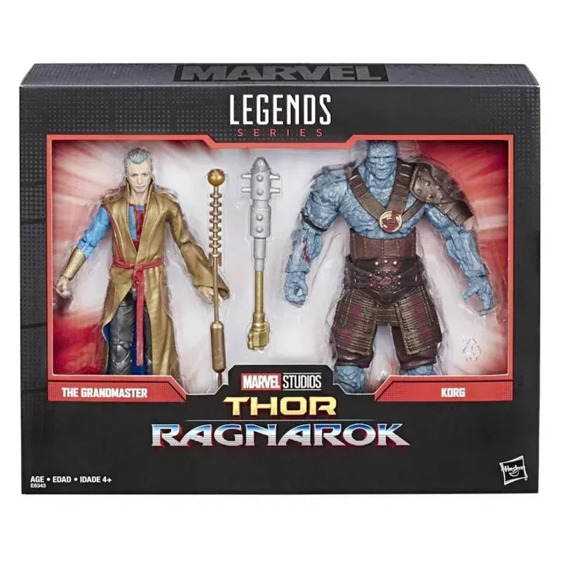 Marvel Legends Series: Thor: Ragnarok Grandmaster & Korg