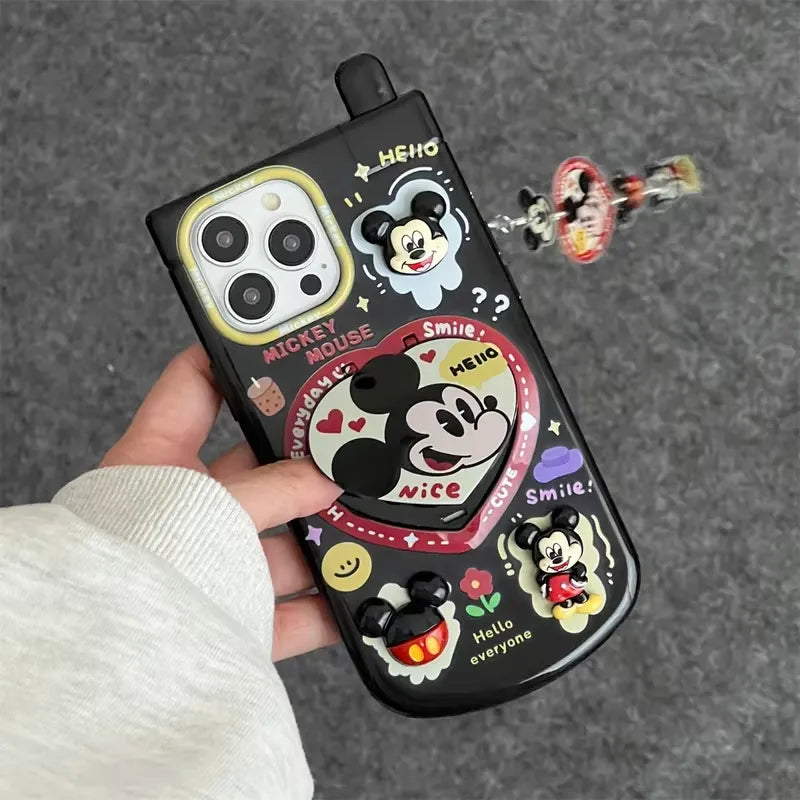 3D Disney Makeup Mirror Phone Case (For iPhones)