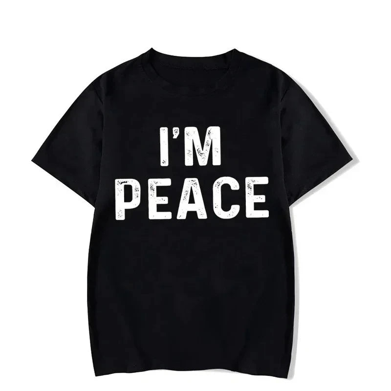 I Come in Peace Funny Couple Tshirt