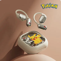 New Pokemon Pikachu Wireless Bluetooth Headset Peripheral Cartoon Good-Looking Ear-Hook Bone Conduction Sports Headset Gift - Bear Hugs