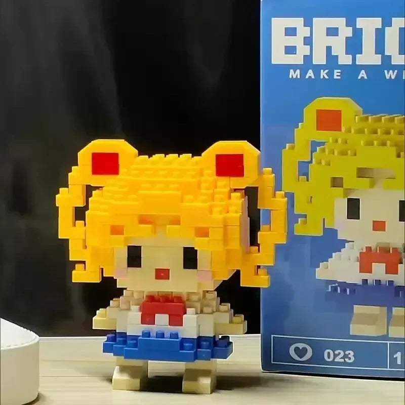 Bricks Anime Micro Building Blocks