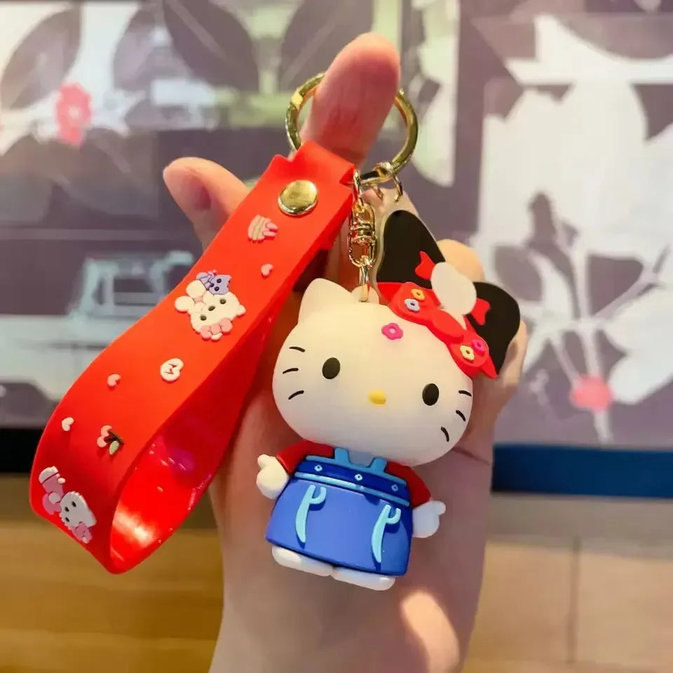 Dressed-Up Darling Hello Kitty Keychain