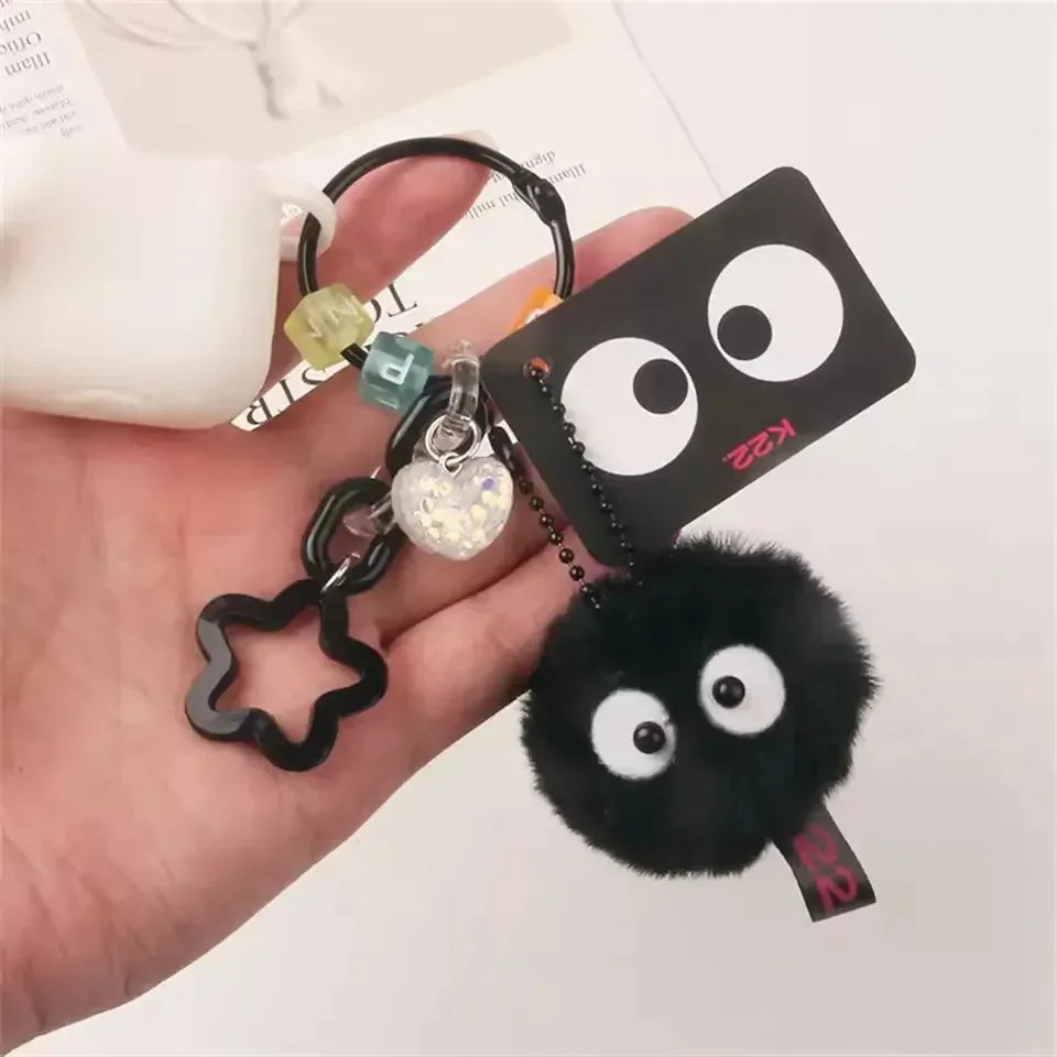 Sprite Elf Spirited Away Plush Keychain