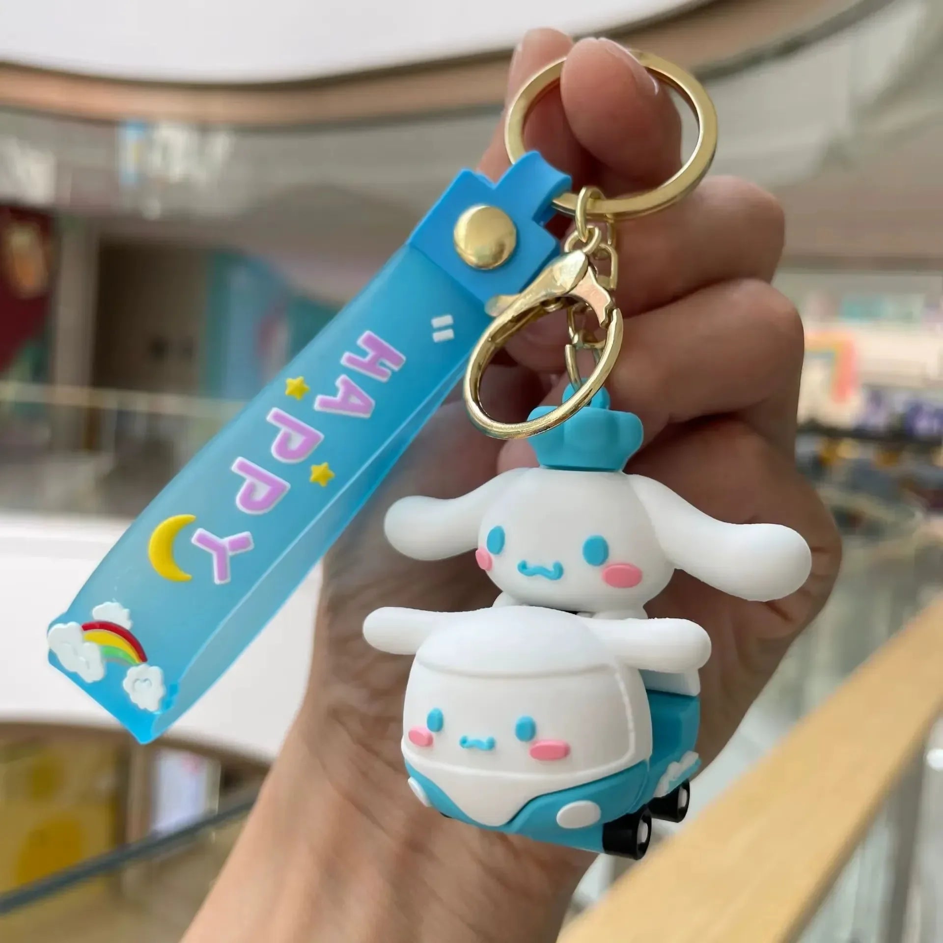 Sanliou Rollin' Rainbow Crew Keychain