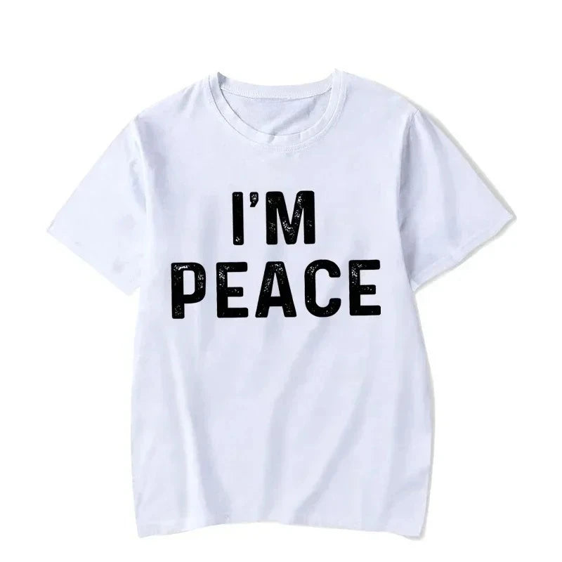 I Come in Peace Funny Couple Tshirt