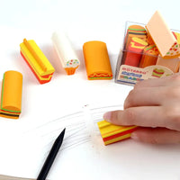 Delightful Fast Food Eraser (6 Pcs)