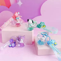 Sanliou Moonbeam Buddies Glitter Keychain