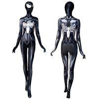 She-Venom Cosplay Venom Anne Weying Costume 3D Printed Spandex Bodysuits Woman Superhero Halloween Costume for Adult Female - Bear Hugs