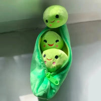 Happy Pals Plush Pea Pod