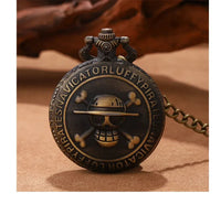 One Piece Vintage Pirate Pocket Watch