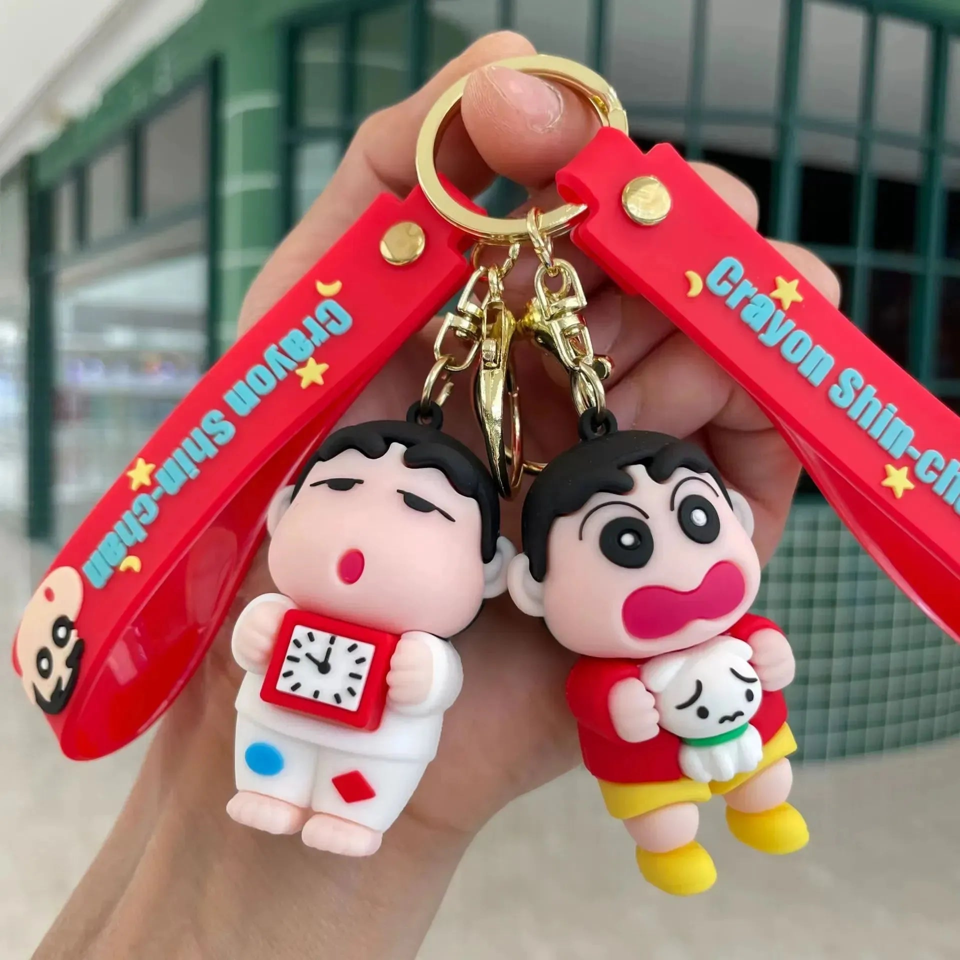 Crayon Shin-chan Action Style Keychain