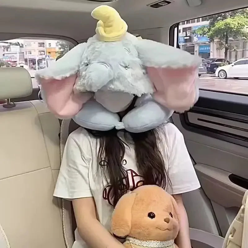 Character Cloud Hooded Neck Pillows