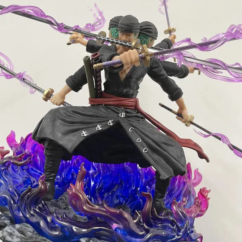 One Piece Zoro Figure Wano Onigashima Figure (40 cm)