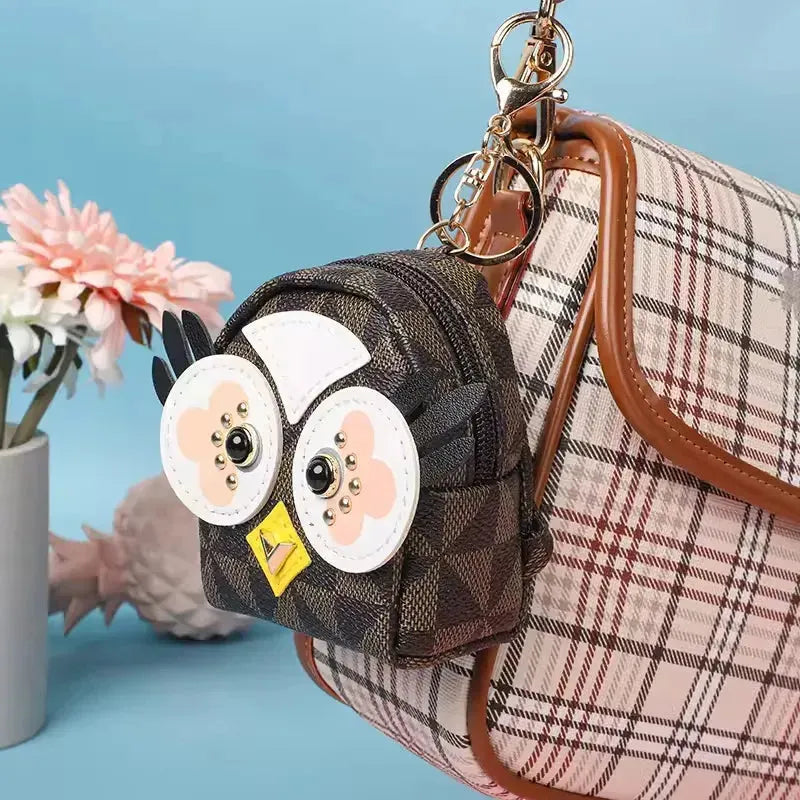 Wise Wings Designer Owl Coin Purse