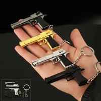 Pocket Miniature Gun Keychain