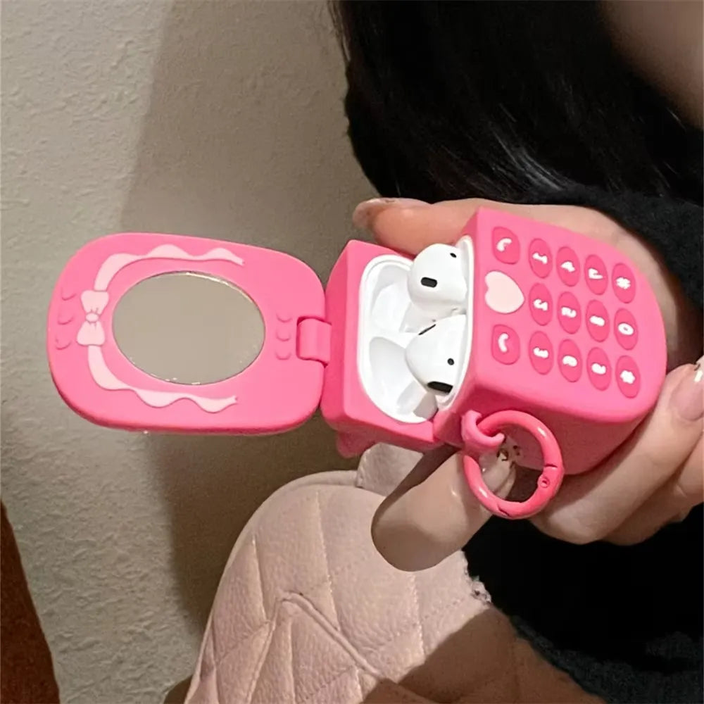 Cellphone Flip Mirror Case (For Airpods)