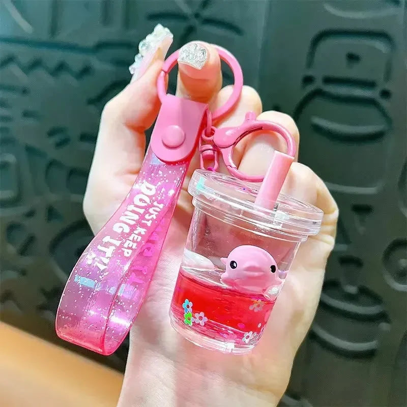 Bubble Reef Buddies Liquid Keychain