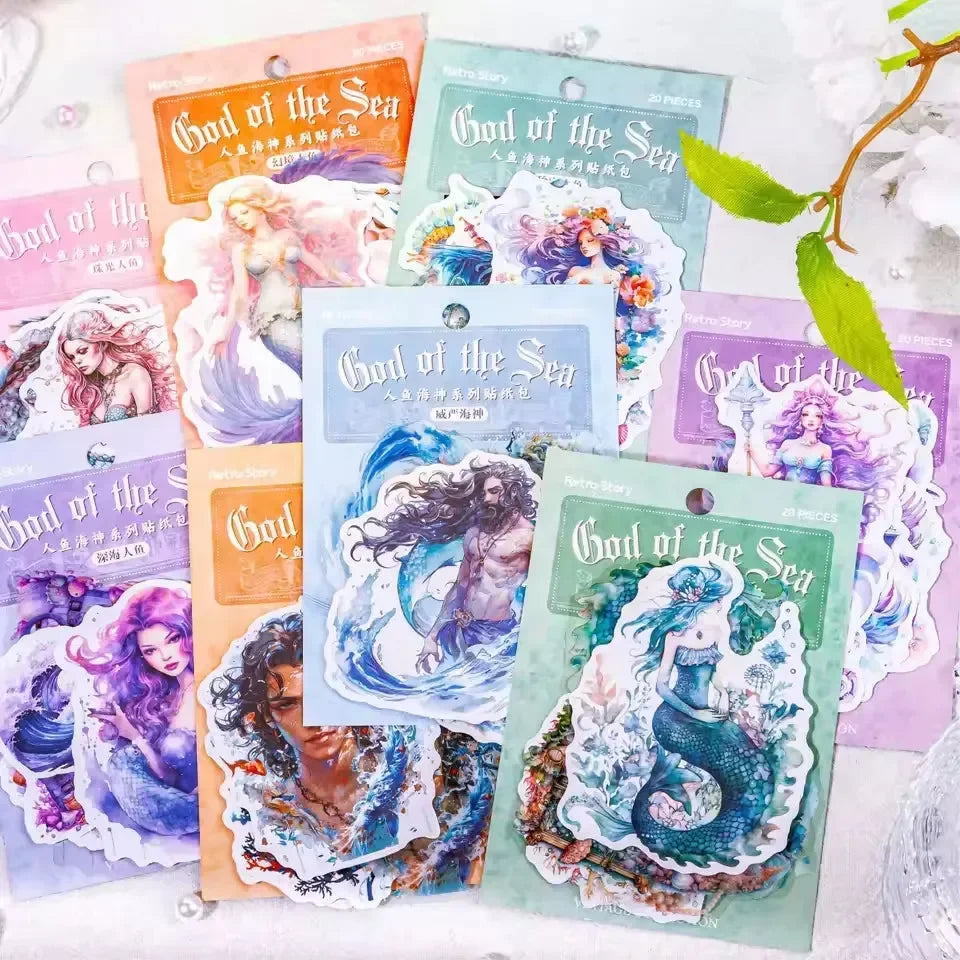 Oceanic Fantasies Sticker Collection (10 Pcs)