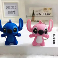 Luminous Love Notes Stitch Keychain