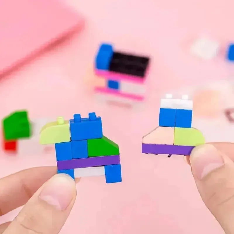 DIY Mini Puzzle Blocks Eraser