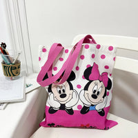 Mickey & Minnie Printed Pattern Shoulder Bag